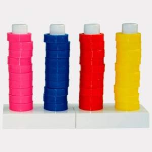 Ábaco Conectable base 4